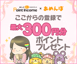 ポイントサイトのポイントインカム